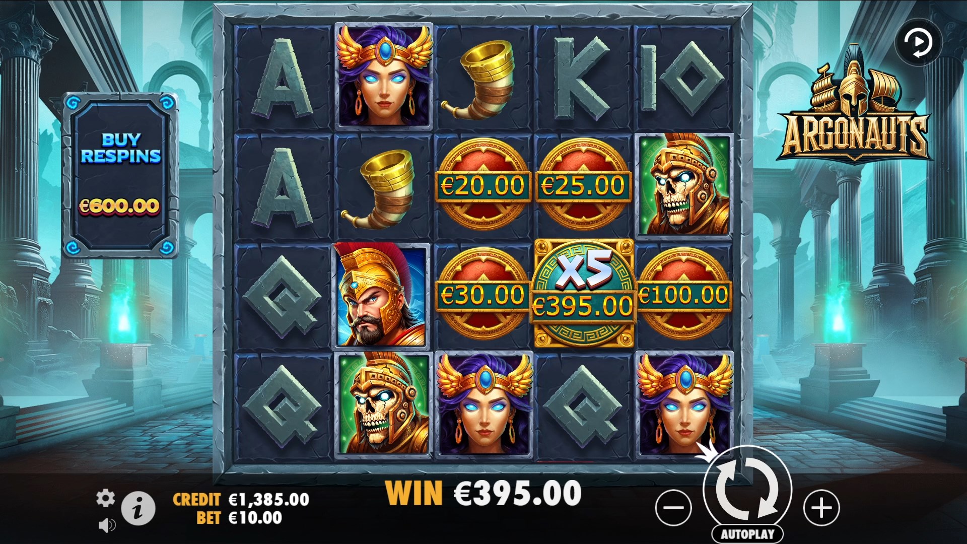 Argonauts - screenshot with slot description 3